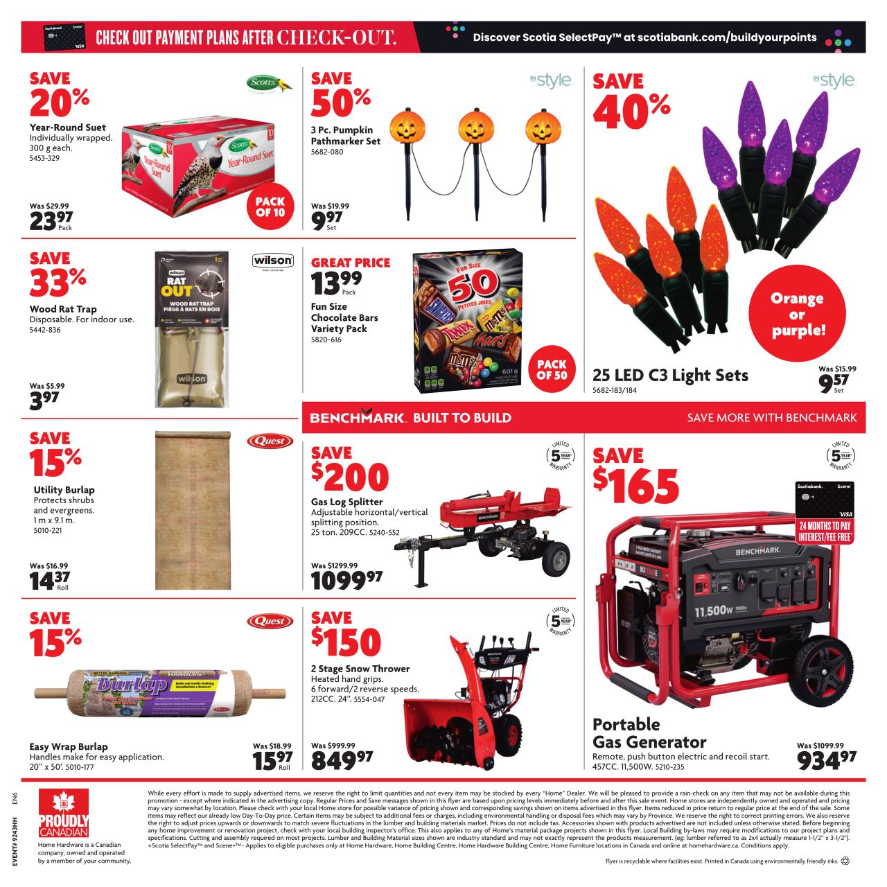 Circulaire Home Hardware 24.10.2024 - 30.10.2024