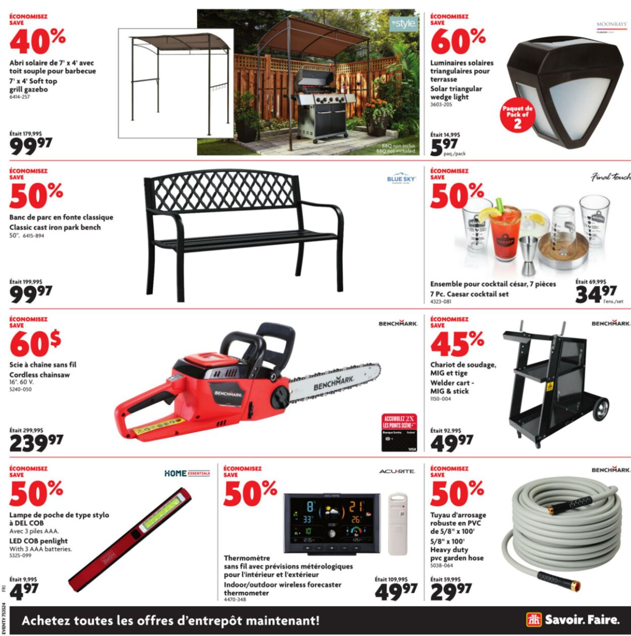 Circulaire Home Hardware 29.08.2024 - 11.09.2024