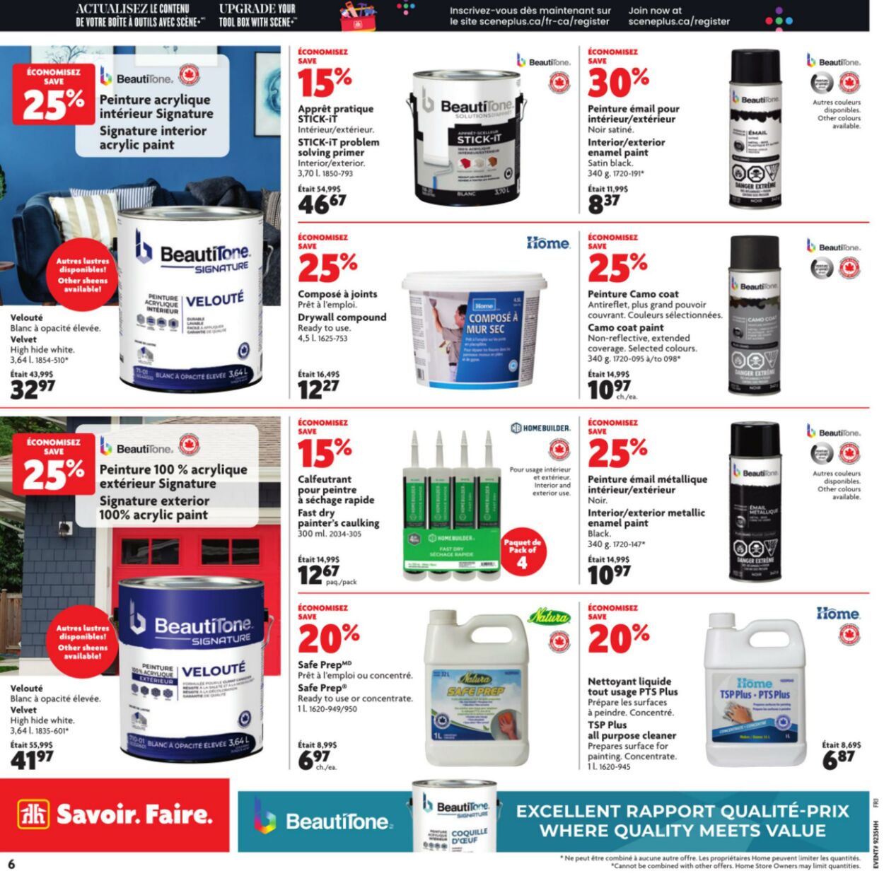 Circulaire Home Hardware 29.08.2024 - 11.09.2024