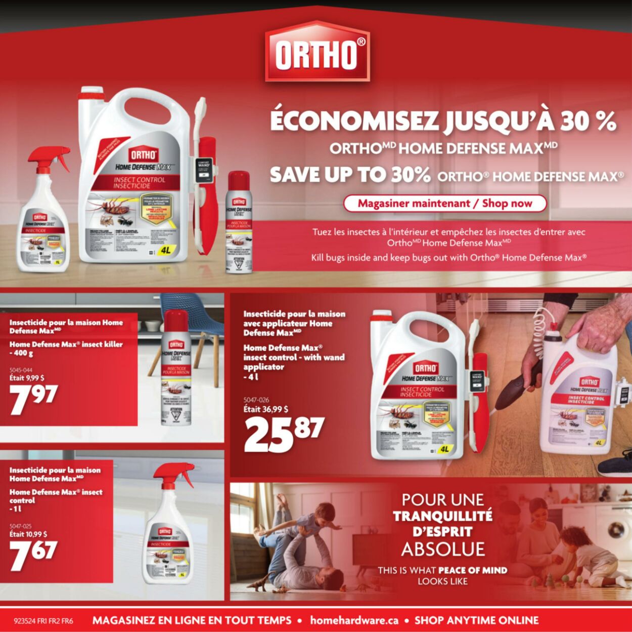 Circulaire Home Hardware 29.08.2024 - 11.09.2024