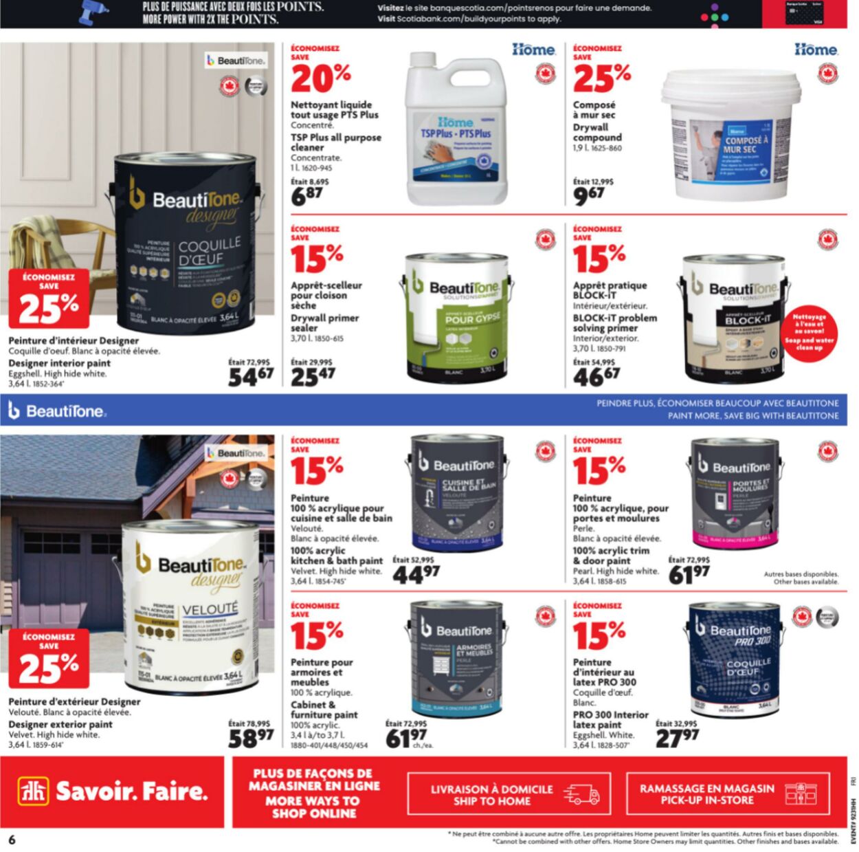 Circulaire Home Hardware 01.08.2024 - 14.08.2024