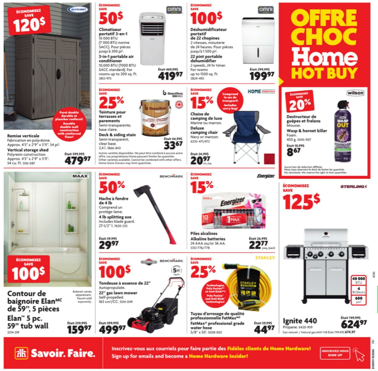 Circulaire Home Hardware 01.08.2024 - 14.08.2024