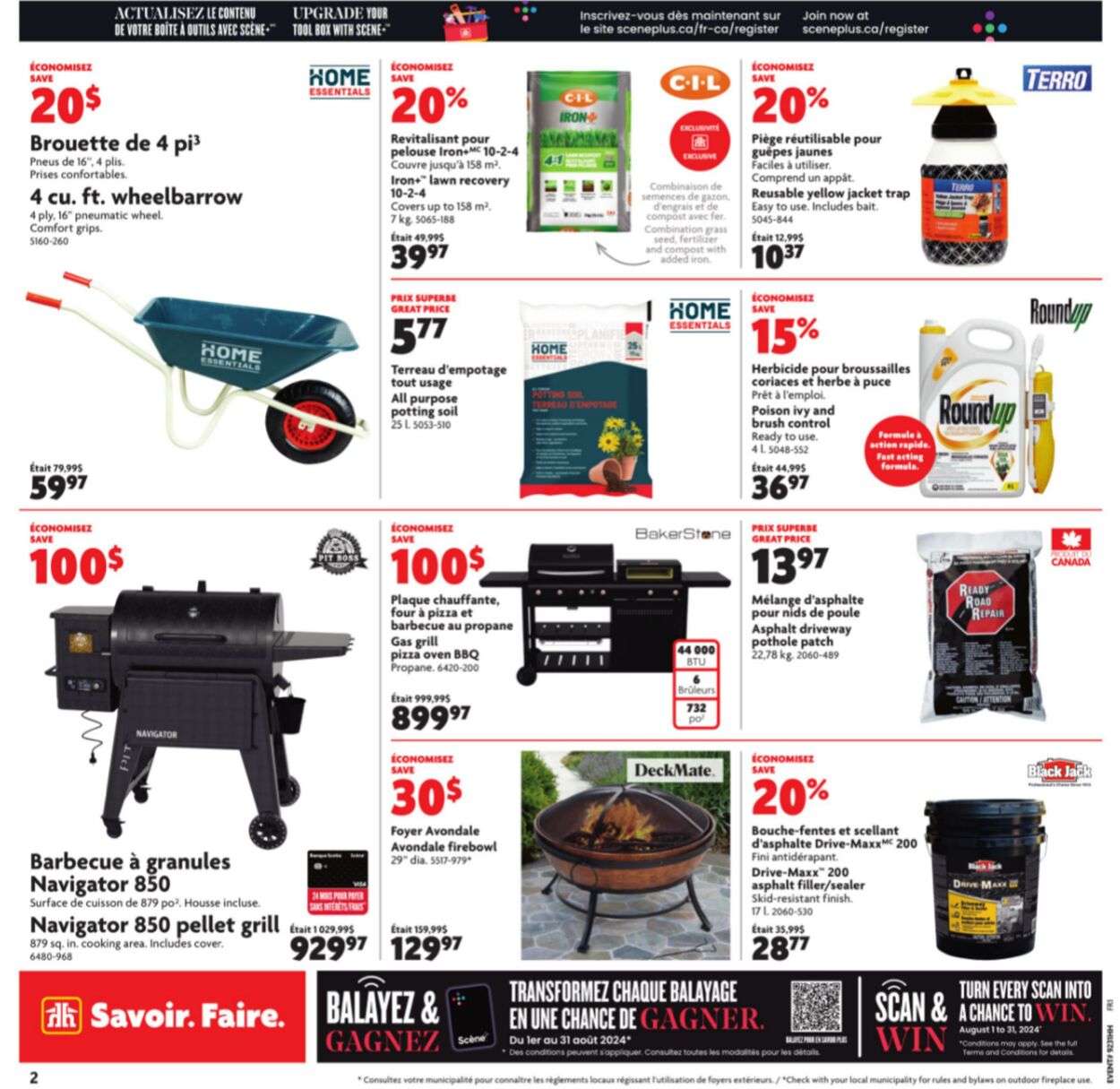 Circulaire Home Hardware 01.08.2024 - 14.08.2024