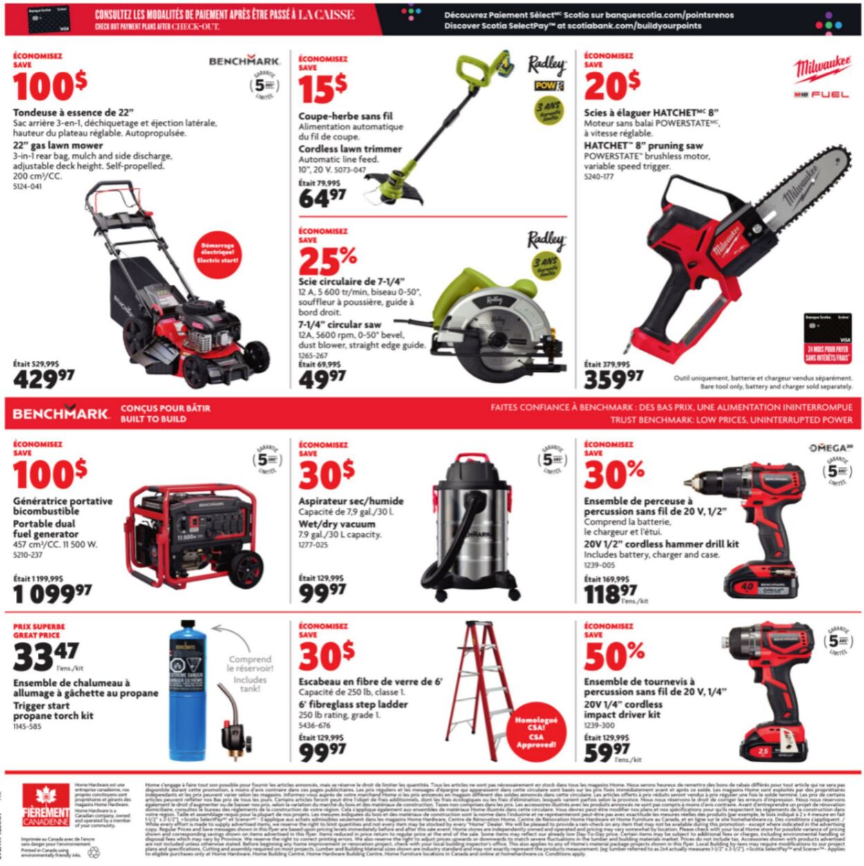 Circulaire Home Hardware 01.08.2024 - 14.08.2024