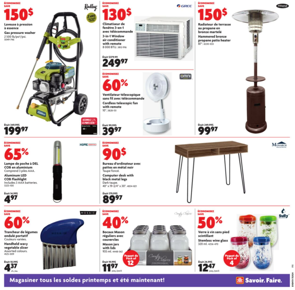 Circulaire Home Hardware 01.08.2024 - 14.08.2024