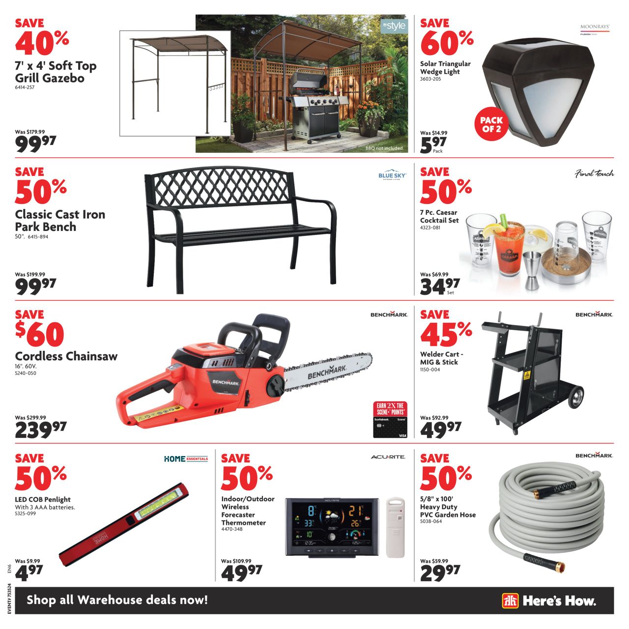 Circulaire Home Hardware 29.08.2024 - 02.10.2024