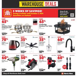 Circulaire Home Hardware 01.08.2024 - 14.08.2024