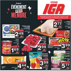 Circulaire IGA 16.01.2025 - 22.01.2025