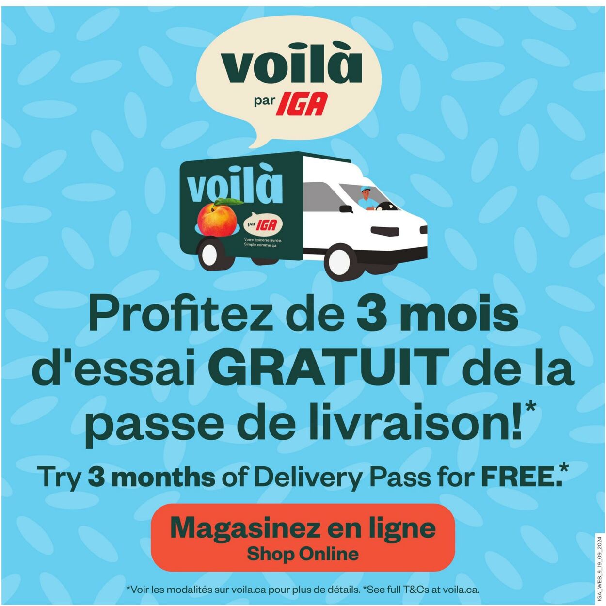 Circulaire IGA 19.09.2024 - 25.09.2024