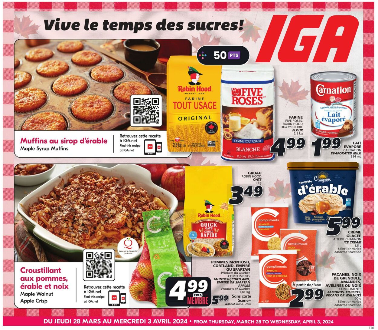 Circulaire IGA 28.03.2024 - 03.04.2024