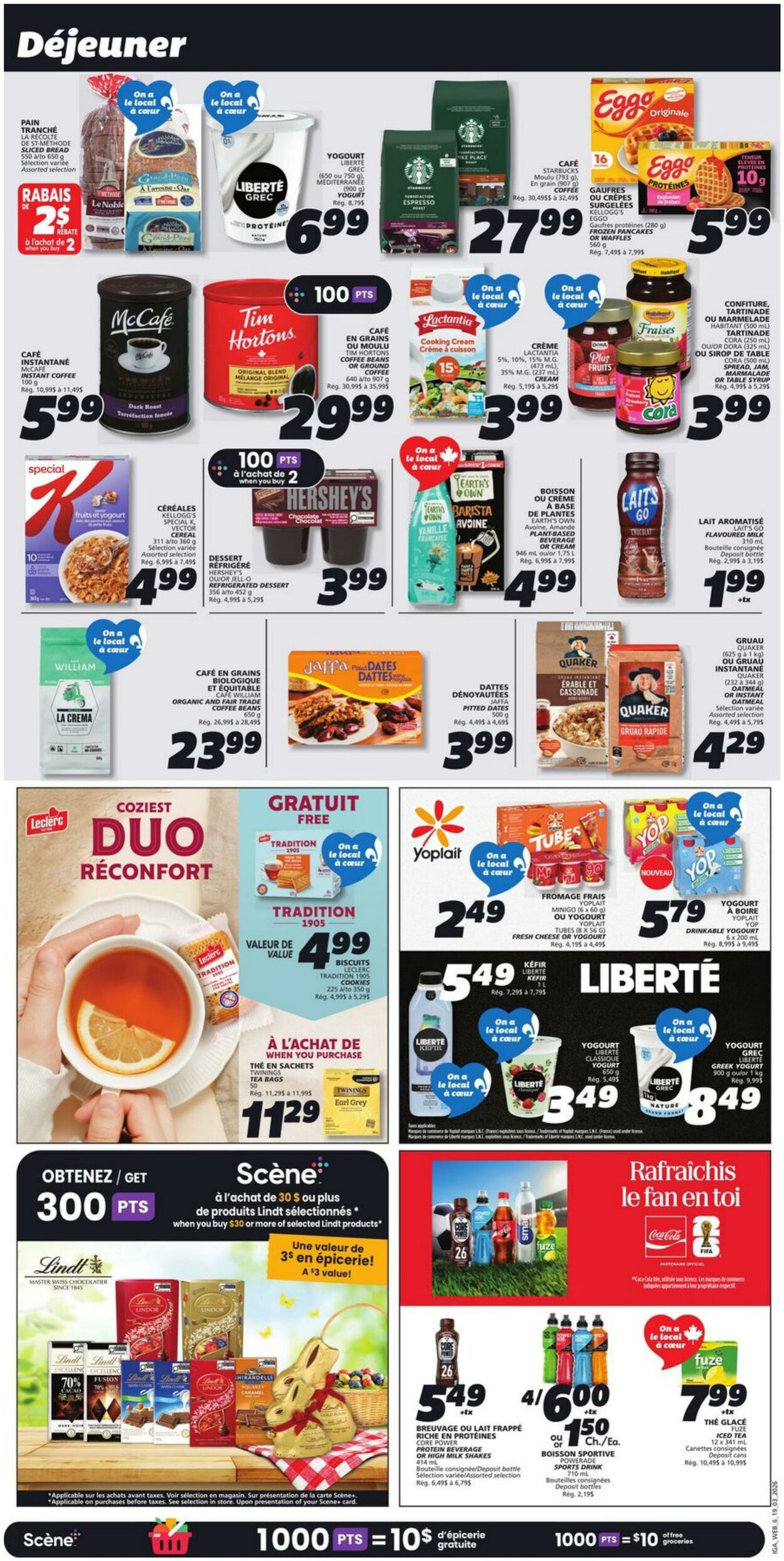 Circulaire IGA 19.03.2026 - 25.03.2026