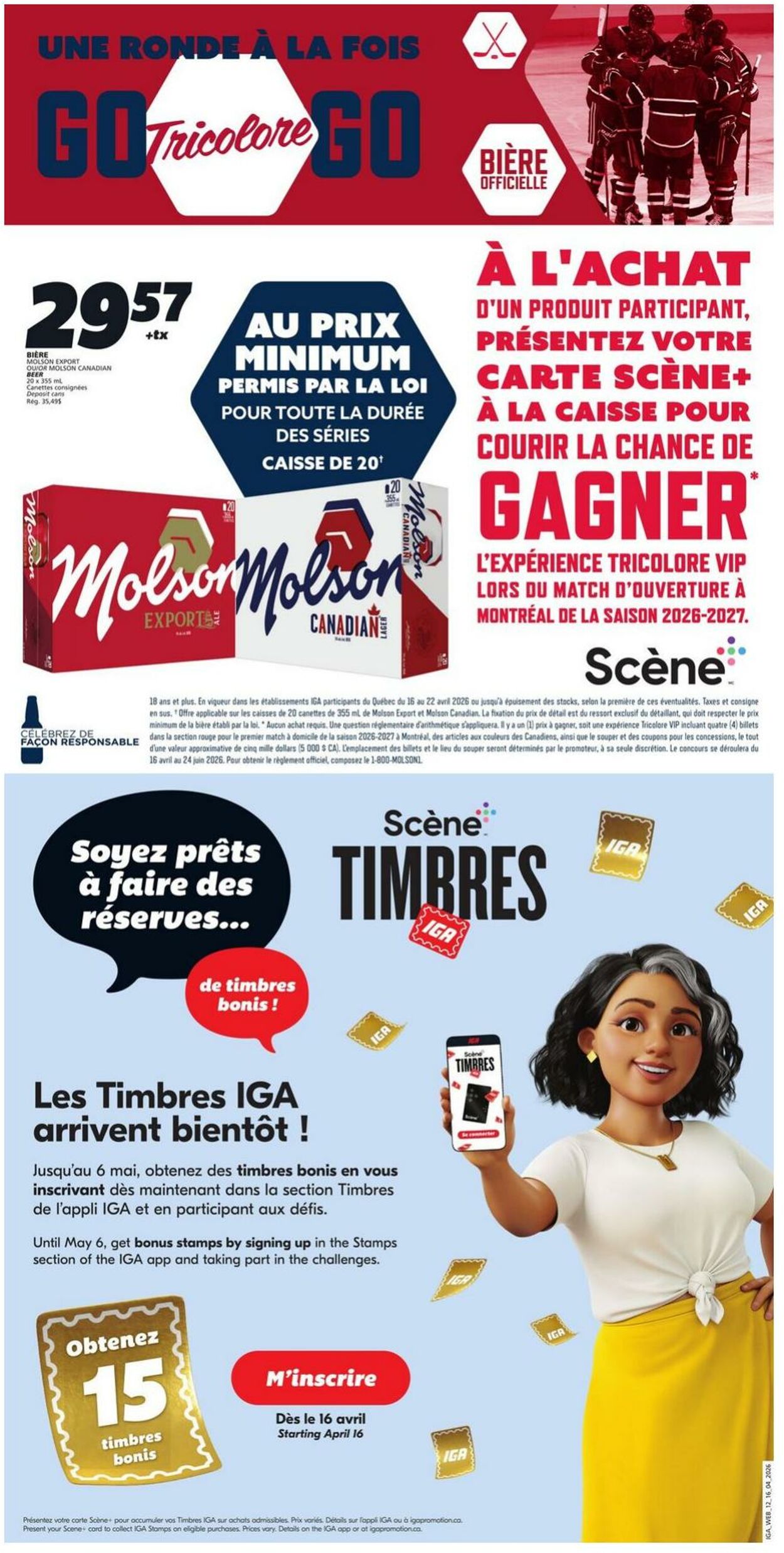 Circulaire IGA 16.04.2026 - 22.04.2026