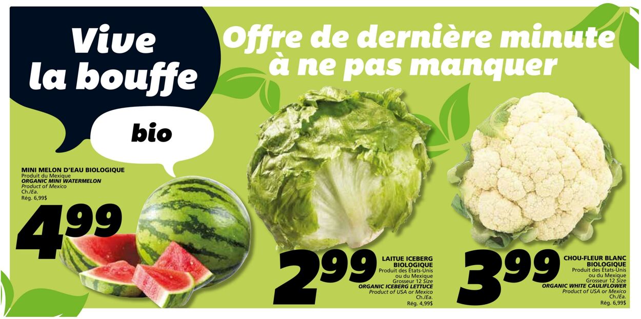 Circulaire IGA 16.04.2026 - 22.04.2026