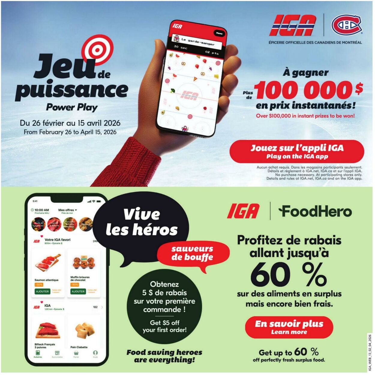 Circulaire IGA 02.04.2026 - 08.04.2026