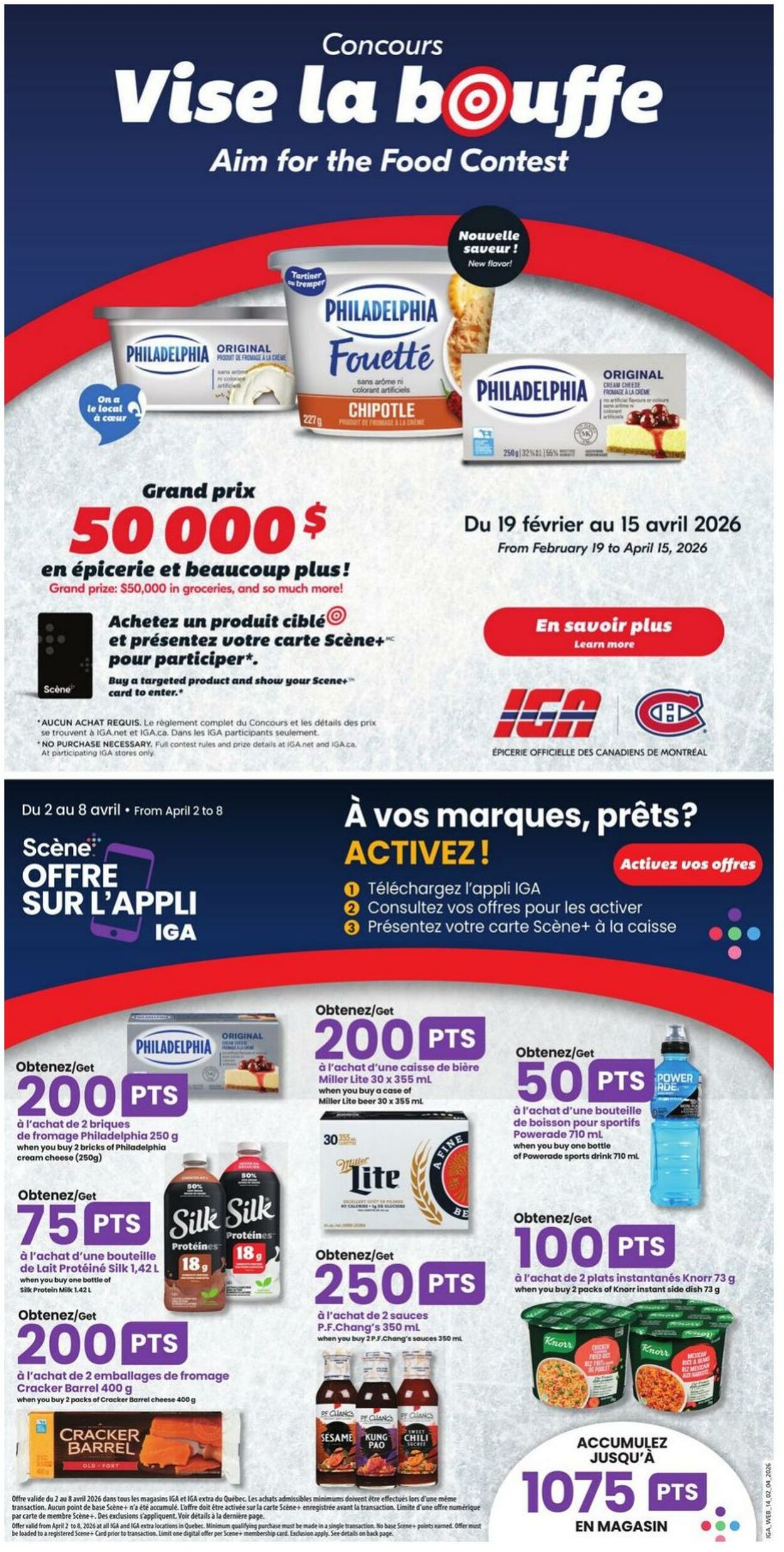 Circulaire IGA 02.04.2026 - 08.04.2026