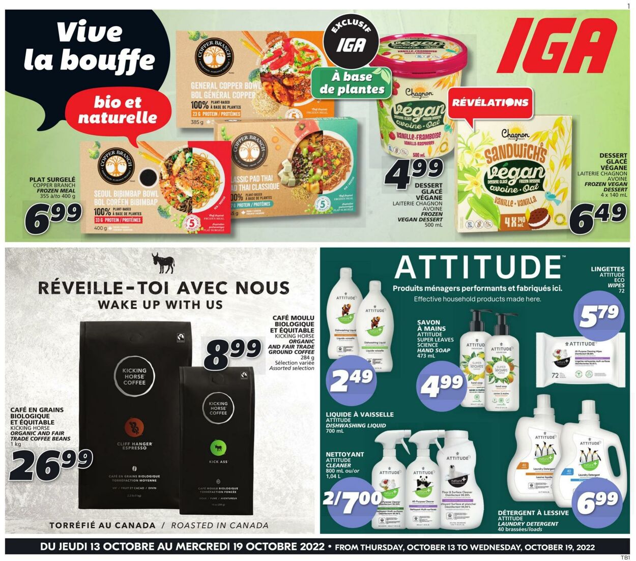 Circulaire IGA 13.10.2022 - 19.10.2022