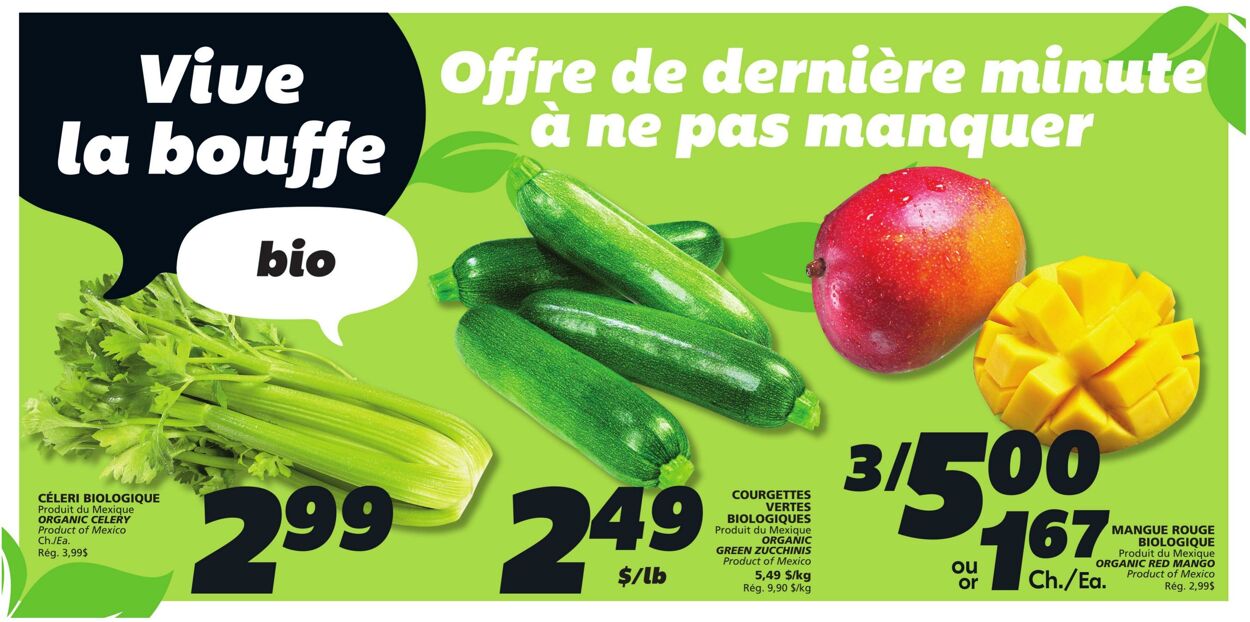 Circulaire IGA 09.04.2026 - 15.04.2026