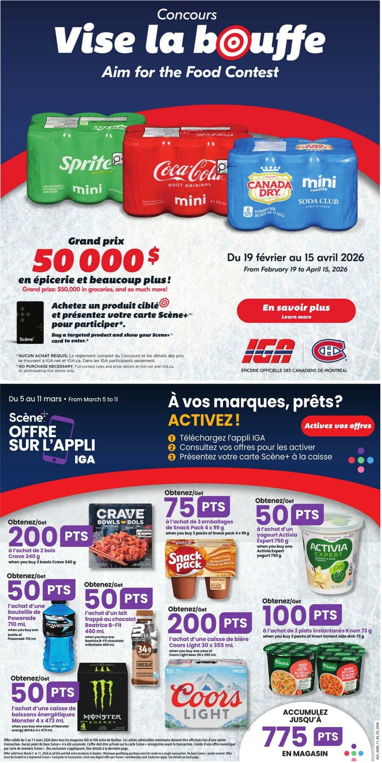 Circulaire IGA 05.03.2026 - 11.03.2026