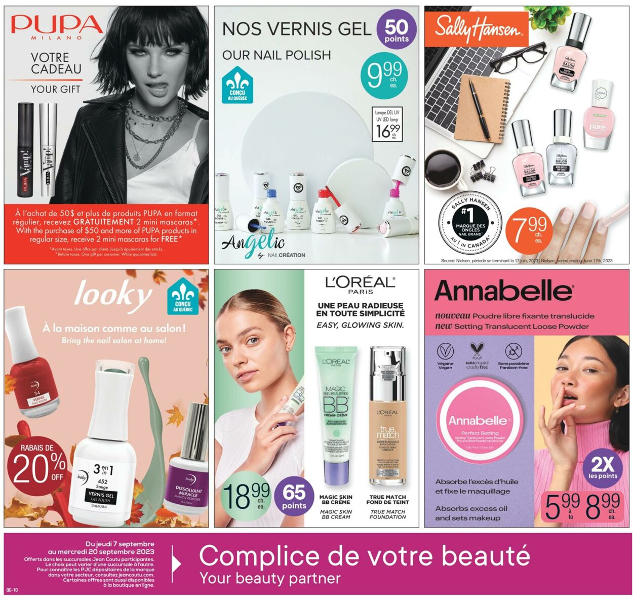 Circulaire Jean Coutu 07.09.2023 - 20.09.2023