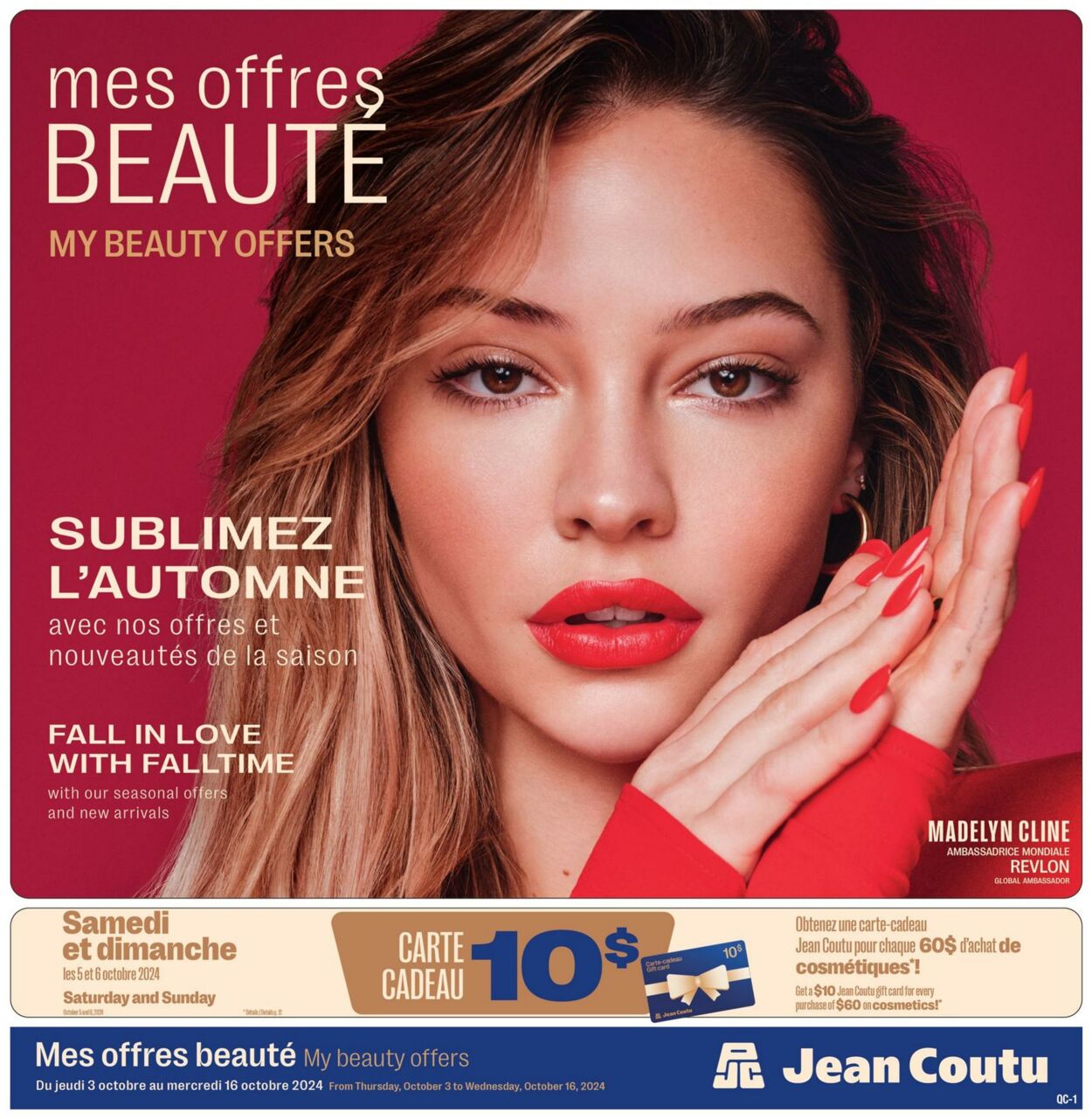 Circulaire Jean Coutu 03.10.2024 - 16.10.2024