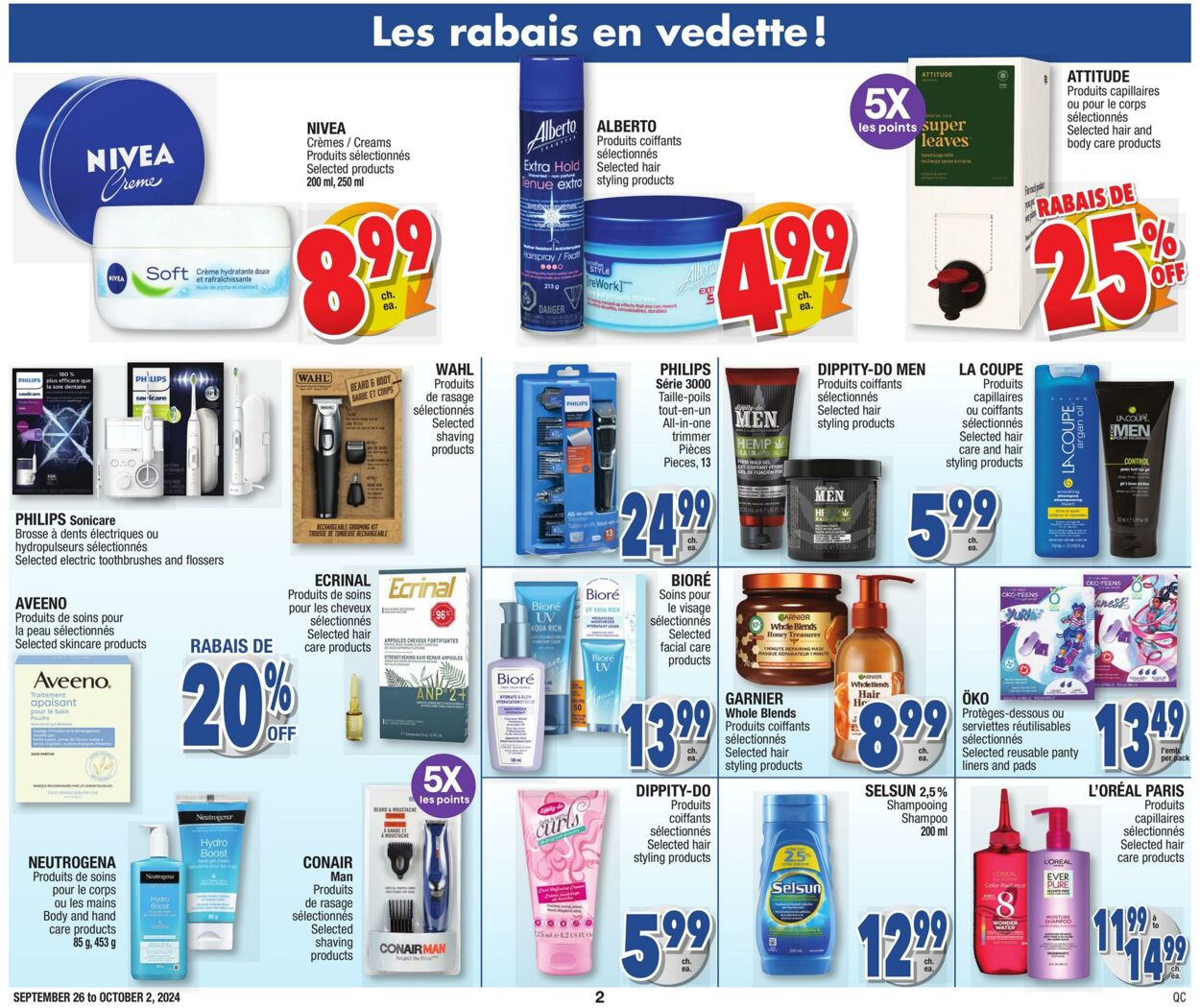 Circulaire Jean Coutu 26.09.2024 - 02.10.2024