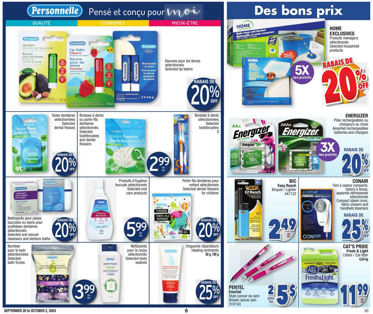 Circulaire Jean Coutu 26.09.2024 - 02.10.2024