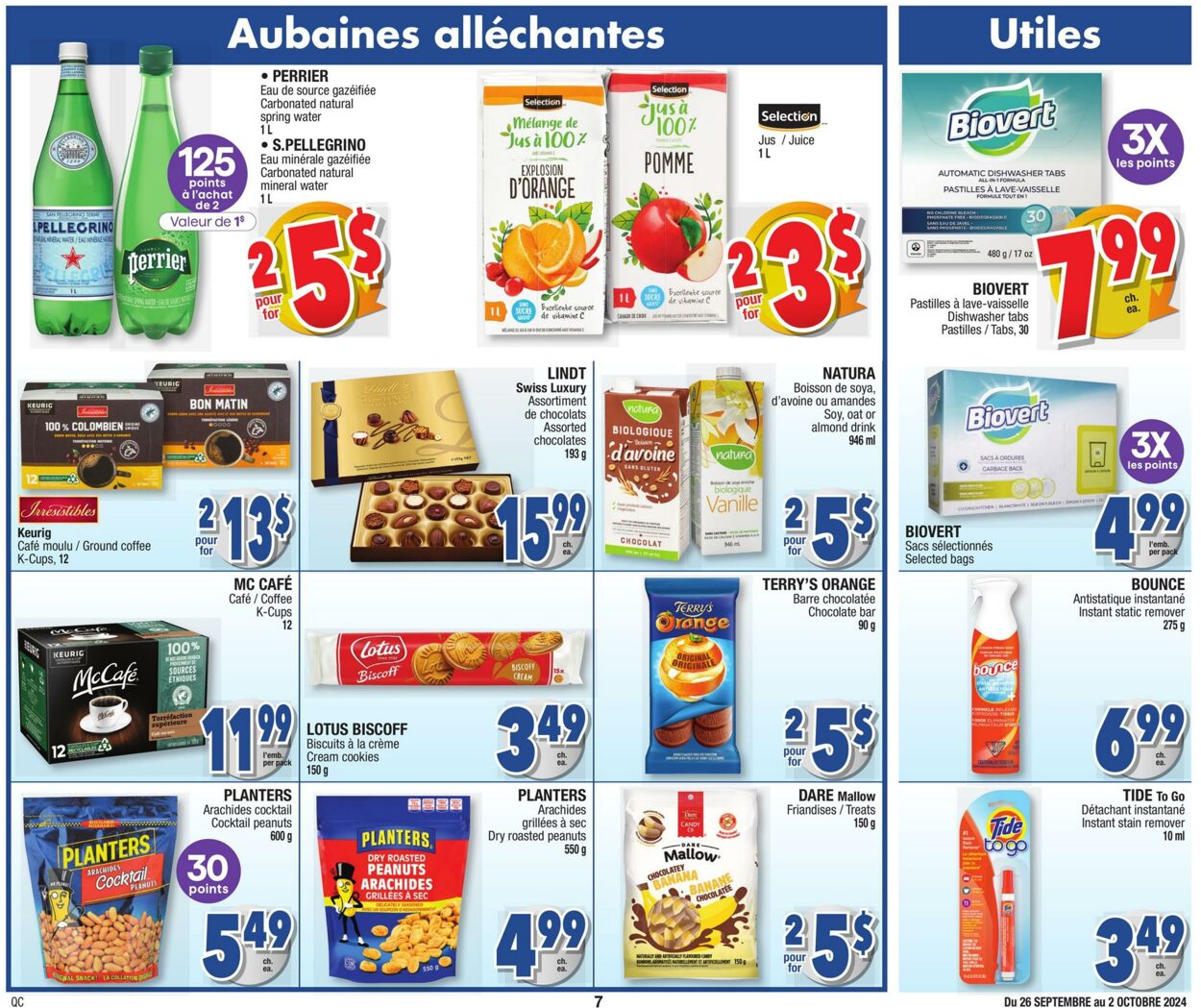 Circulaire Jean Coutu 26.09.2024 - 02.10.2024