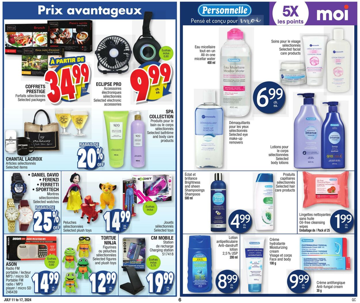 Circulaire Jean Coutu 11.07.2024 - 17.07.2024