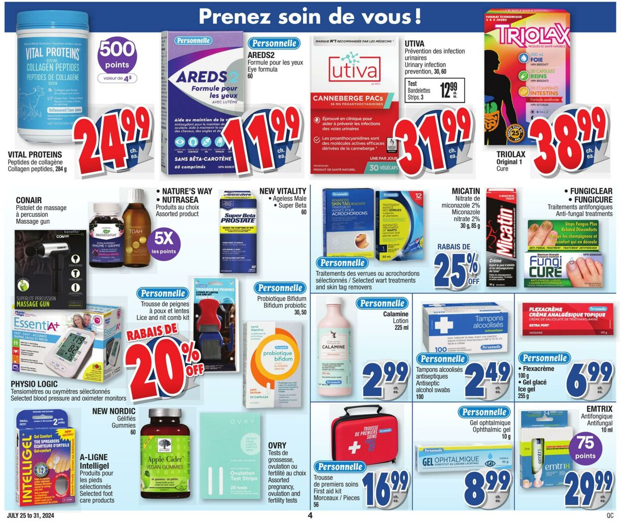 Circulaire Jean Coutu 25.07.2024 - 31.07.2024