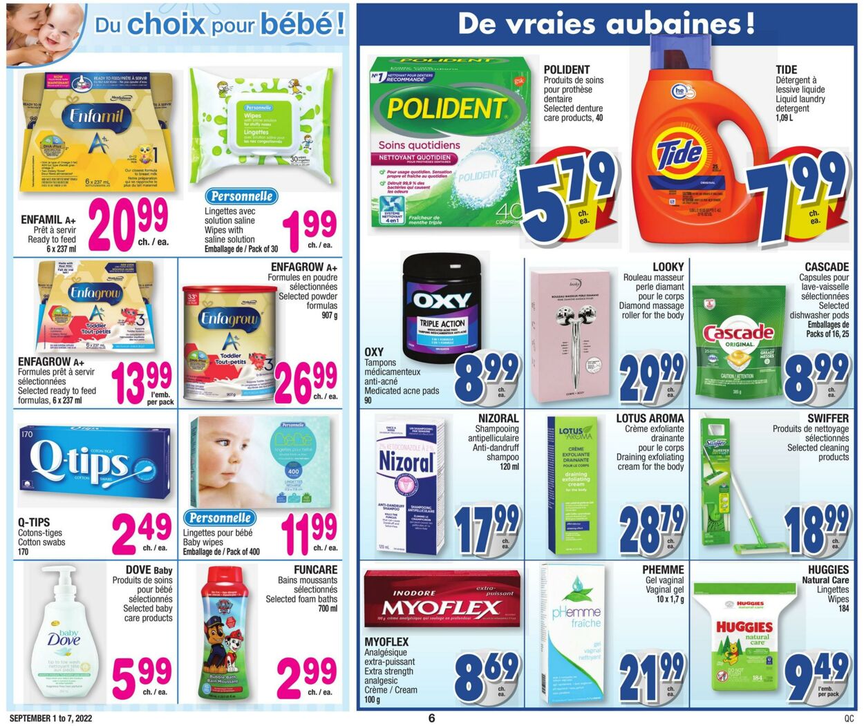 Circulaire Jean Coutu 01.09.2022 - 07.09.2022