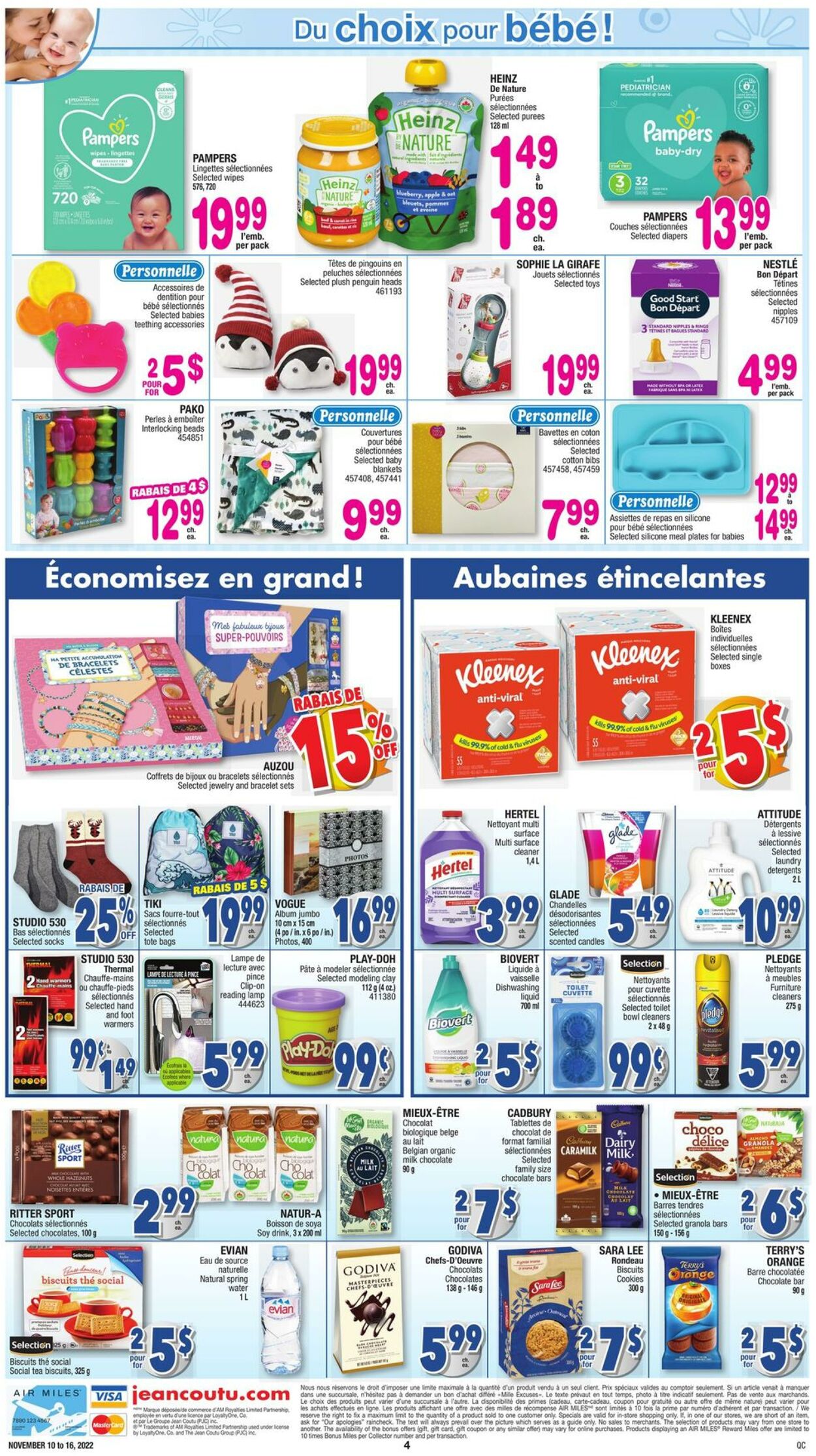 Circulaire Jean Coutu 10.11.2022 - 16.11.2022