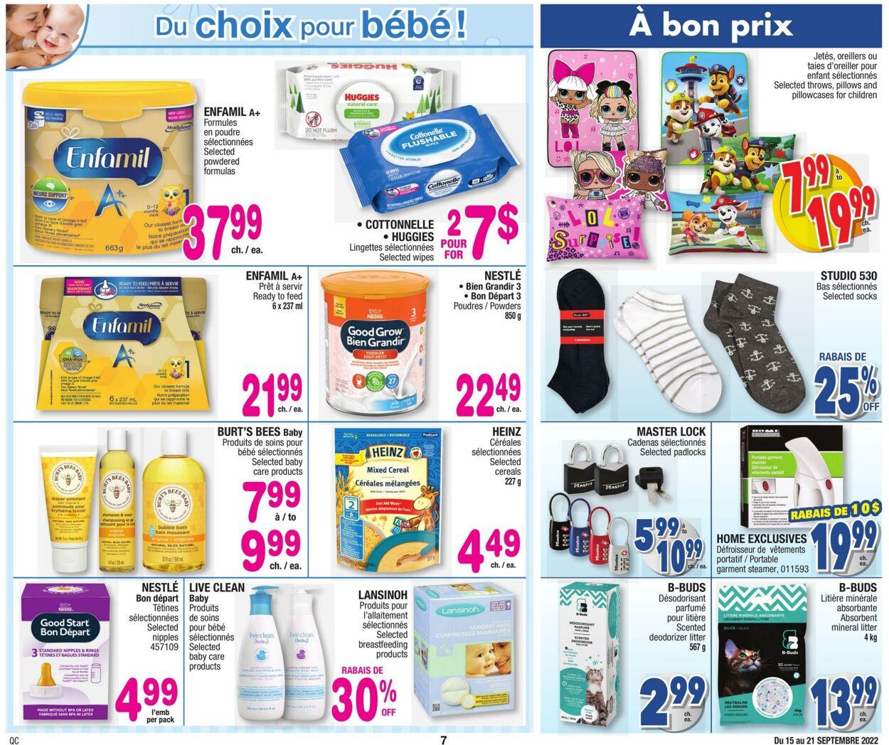 Circulaire Jean Coutu 15.09.2022 - 21.09.2022