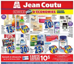 Circulaire Jean Coutu 15.02.2024 - 21.02.2024
