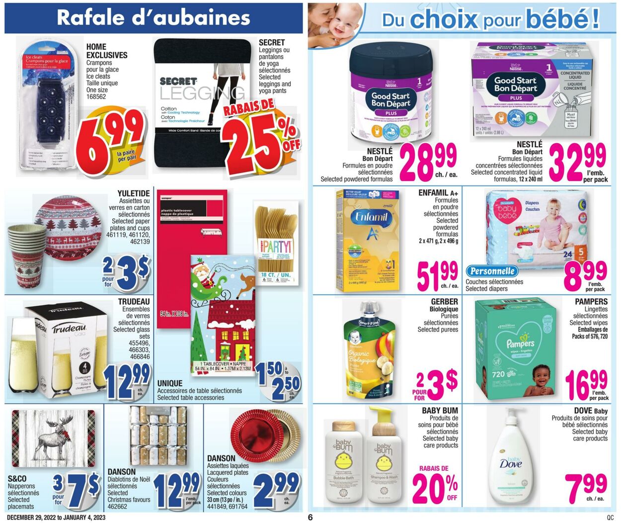 Circulaire Jean Coutu 29.12.2022 - 04.01.2023