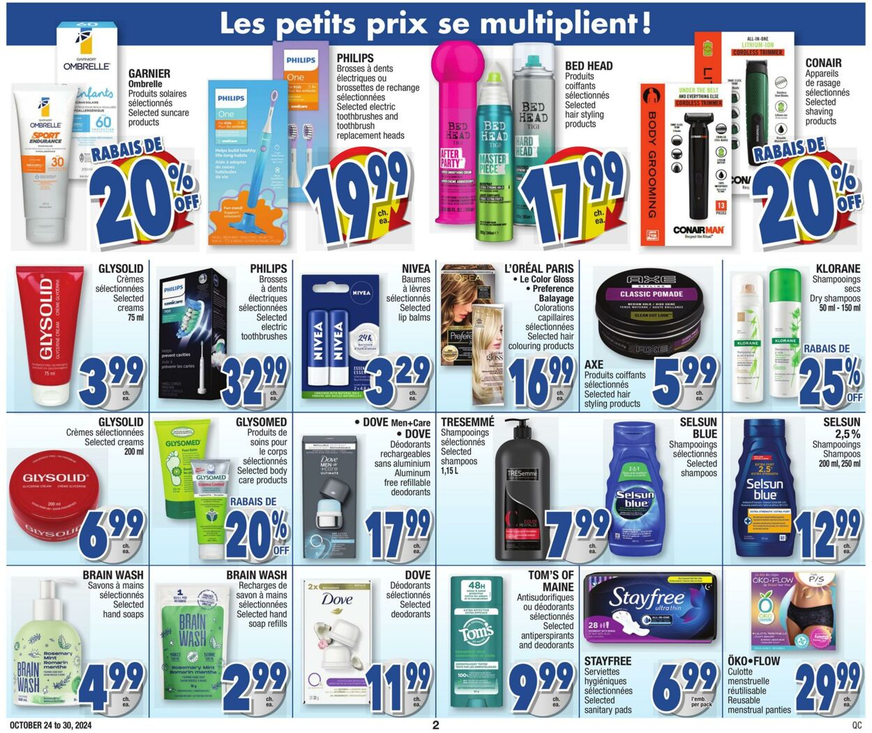 Circulaire Jean Coutu 24.10.2024 - 30.10.2024