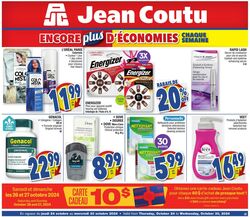 Circulaire Jean Coutu 31.10.2024 - 06.11.2024