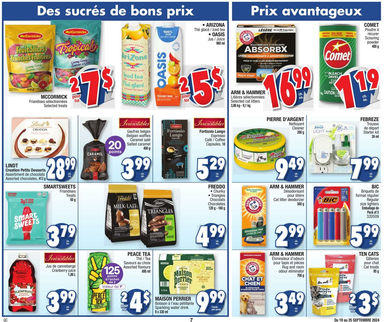 Circulaire Jean Coutu 19.09.2024 - 25.09.2024