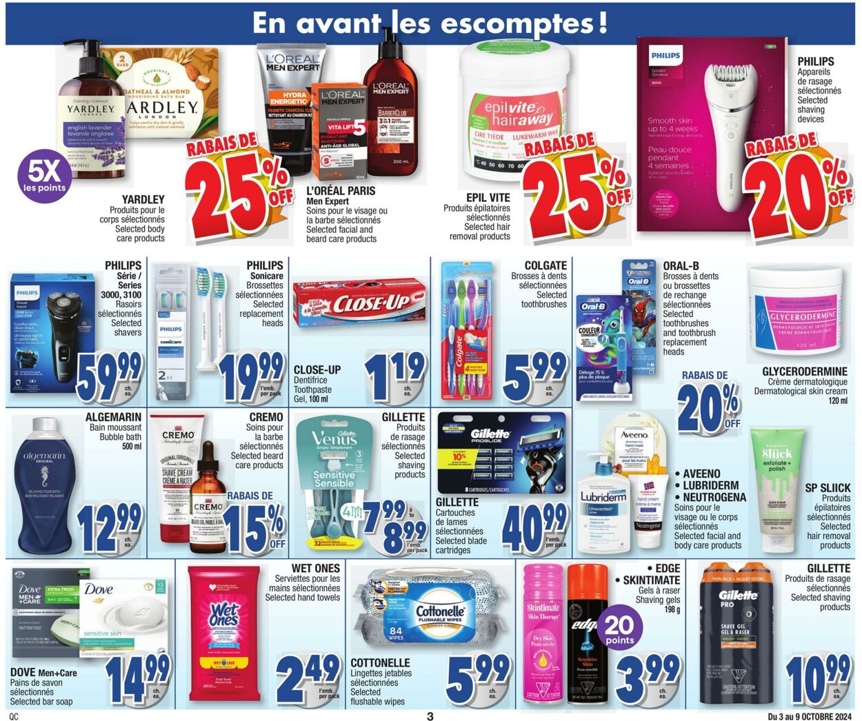 Circulaire Jean Coutu 03.10.2024 - 09.10.2024