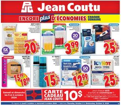 Circulaire Jean Coutu 10.10.2024 - 16.10.2024