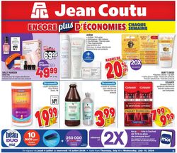 Circulaire Jean Coutu 27.06.2024 - 03.07.2024