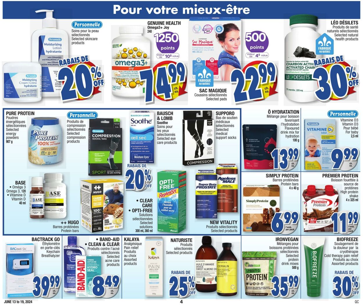 Circulaire Jean Coutu 13.06.2024 - 19.06.2024