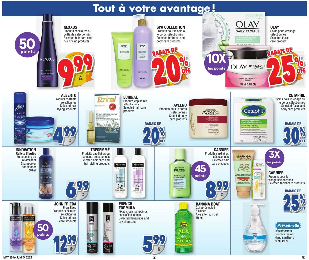 Circulaire Jean Coutu 30.05.2024 - 05.06.2024