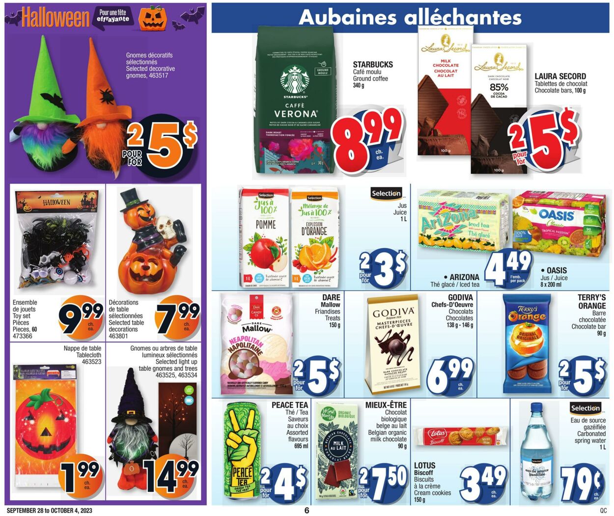 Circulaire Jean Coutu 28.09.2023 - 05.10.2023