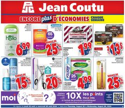 Circulaire Jean Coutu 15.08.2024 - 21.08.2024