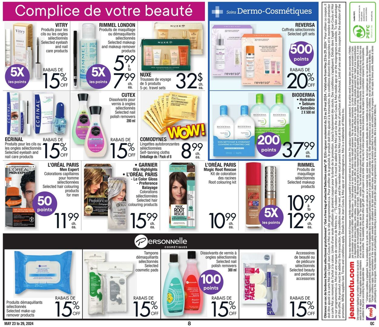 Circulaire Jean Coutu 23.05.2024 - 29.05.2024