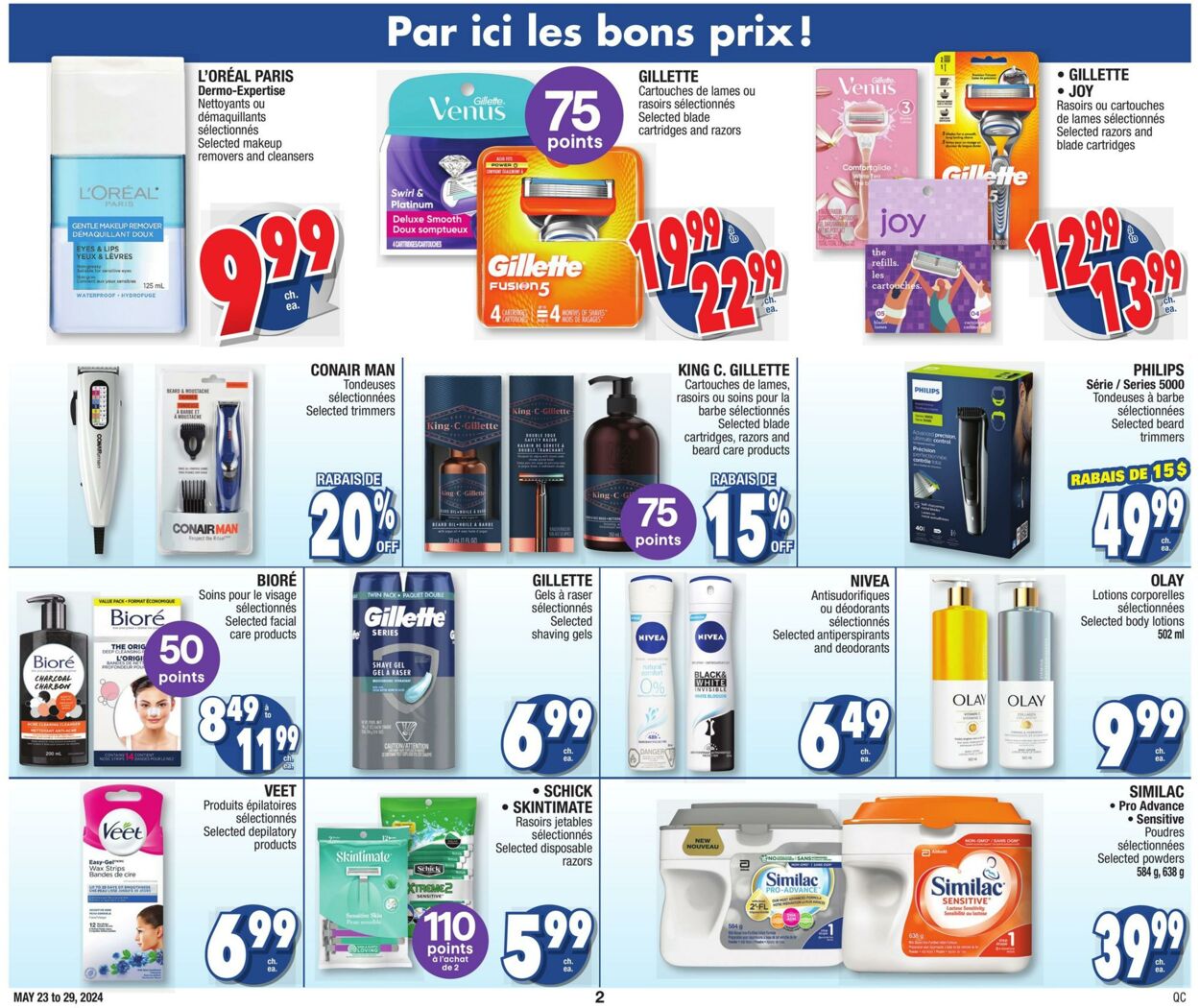 Circulaire Jean Coutu 23.05.2024 - 29.05.2024