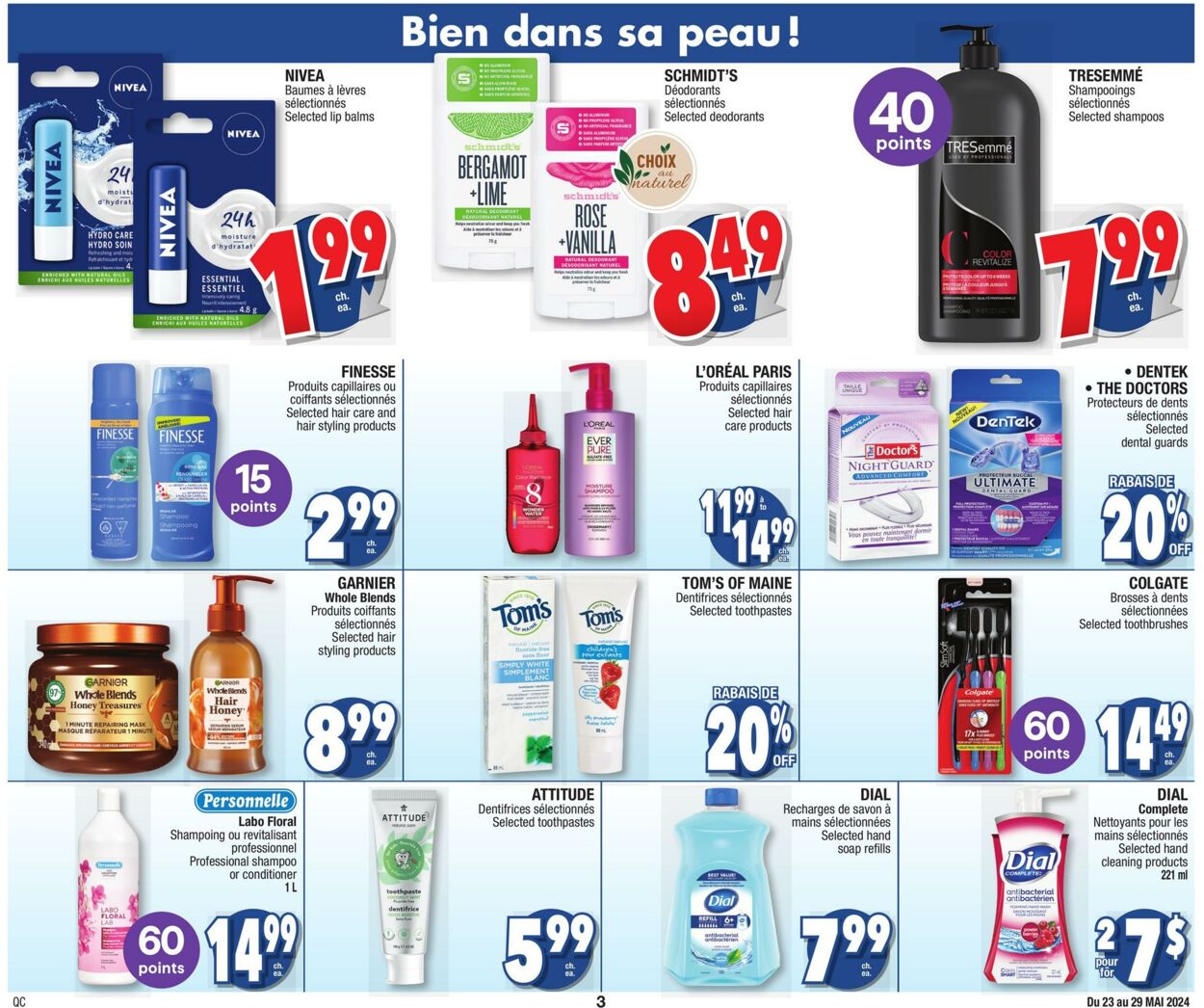 Circulaire Jean Coutu 23.05.2024 - 29.05.2024