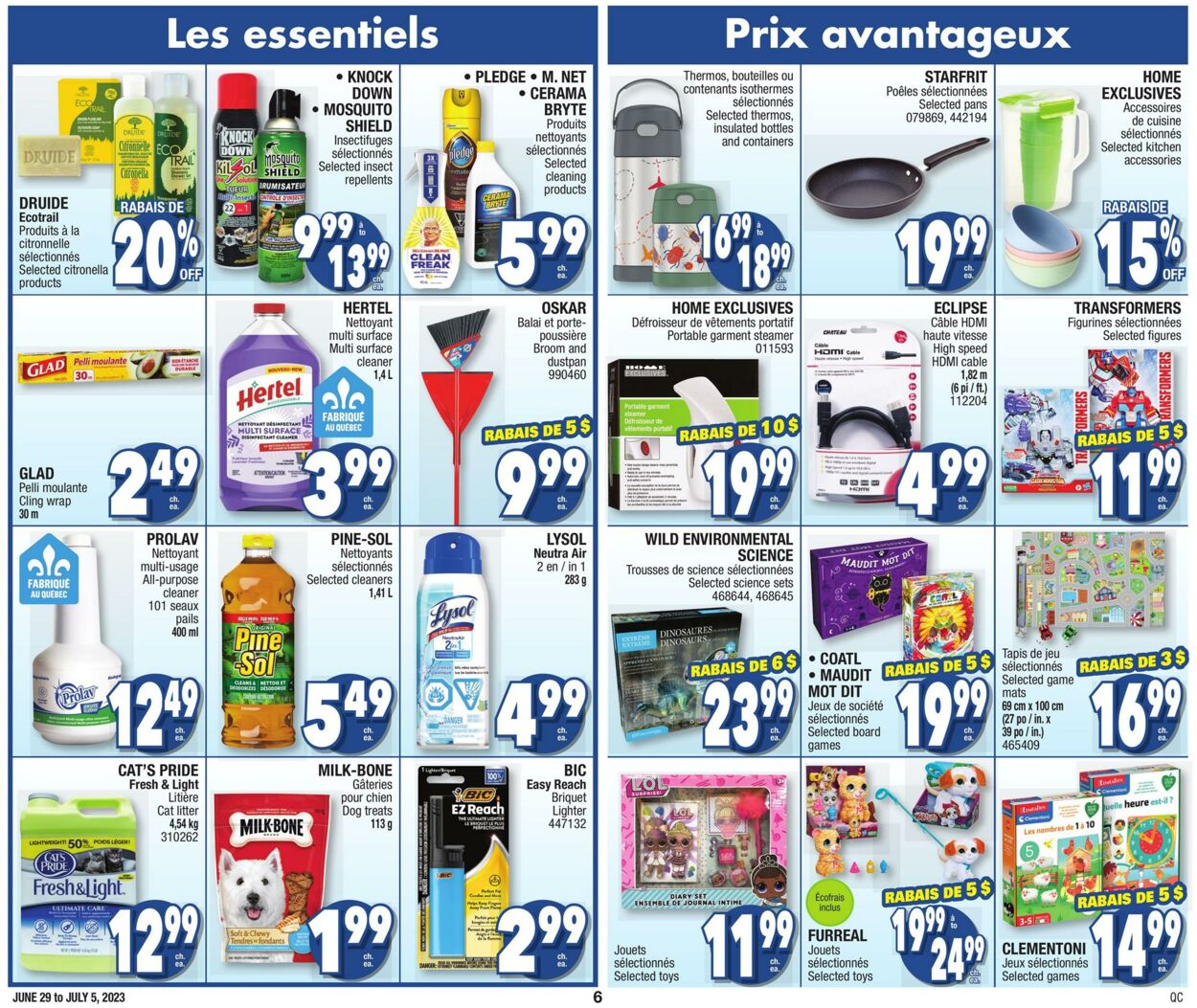 Circulaire Jean Coutu 29.06.2023 - 05.07.2023