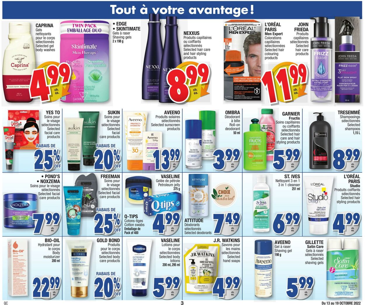 Circulaire Jean Coutu 13.10.2022 - 19.10.2022