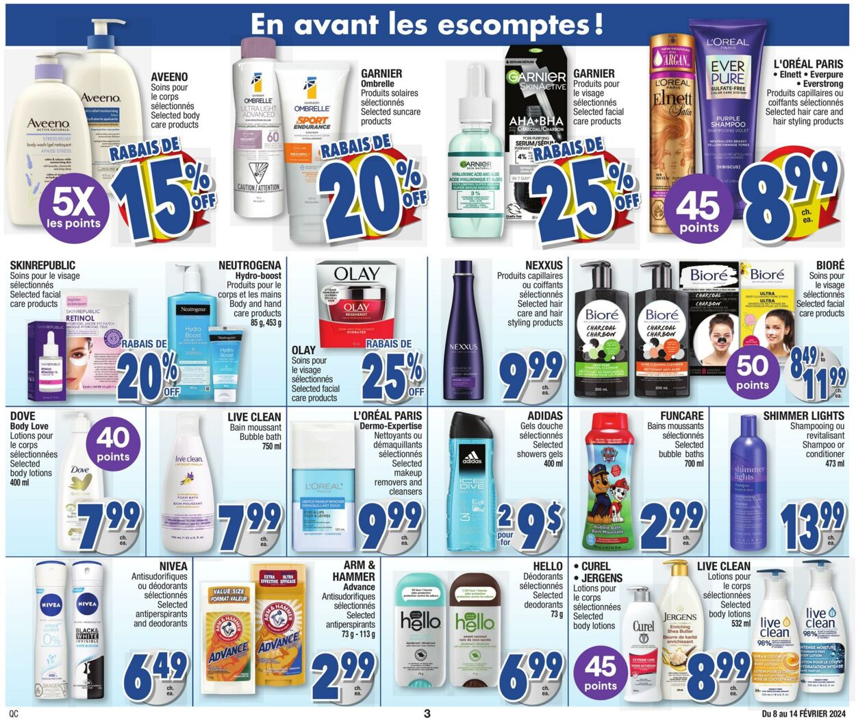 Circulaire Jean Coutu 08.02.2024 - 14.02.2024